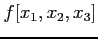 $f[x_1,x_2,x_3]$